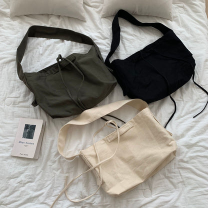 Sac Hobo Femme en Toile à Bandoulière