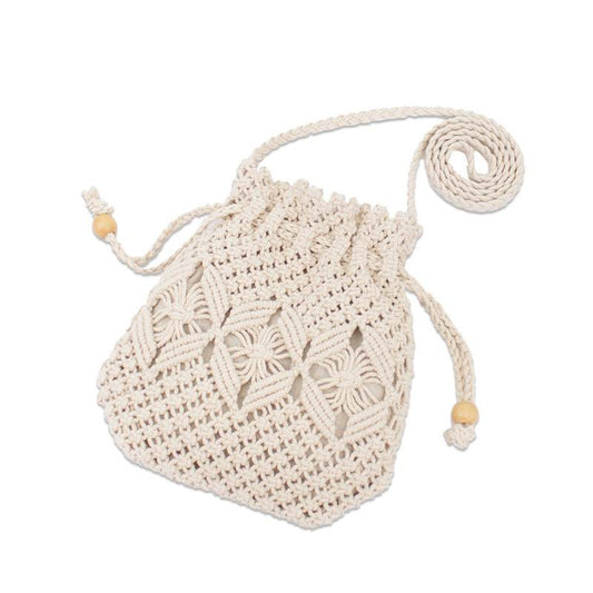 Sac Tressé Livia – Pompons et Anses Longues – vue principale