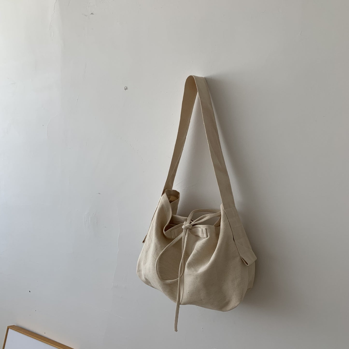 Sac Hobo Femme en Toile à Bandoulière – vue du produit