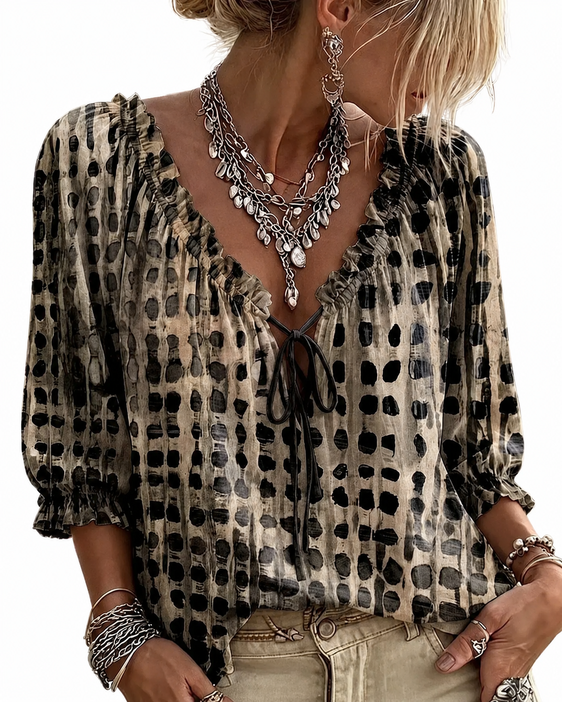 Chemise Imprimée Femme Maïa – vue du produit