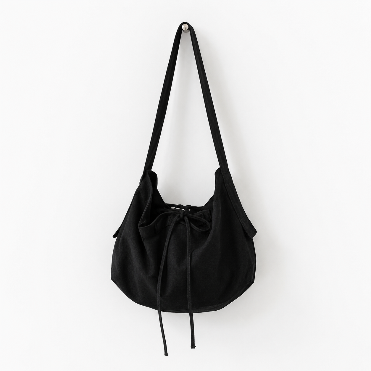 Sac Hobo Femme en Toile à Bandoulière – vue 1